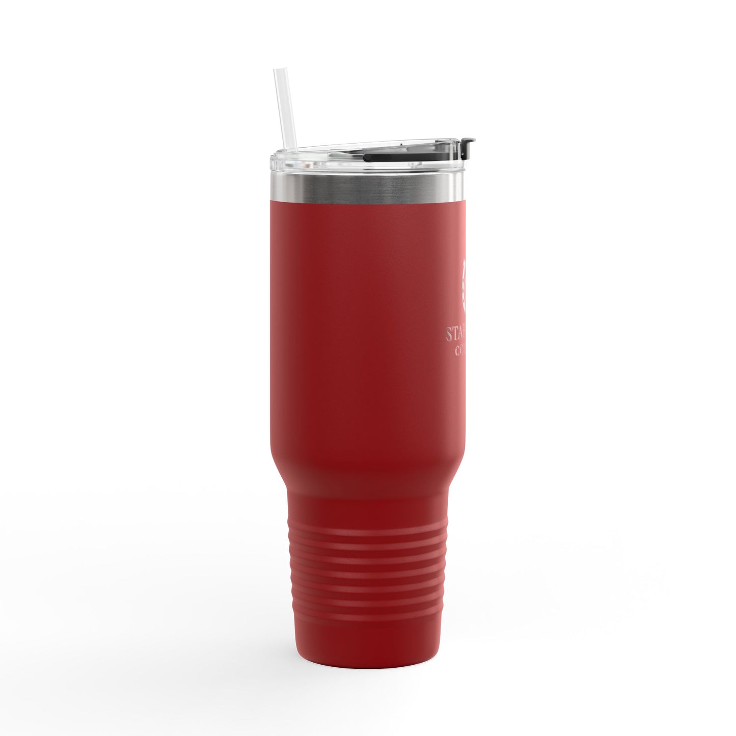 Equestrian 40oz Insulated Travel Mug, Horse Show Tumblr, Gift for Horse Lovers, Stainless Steel