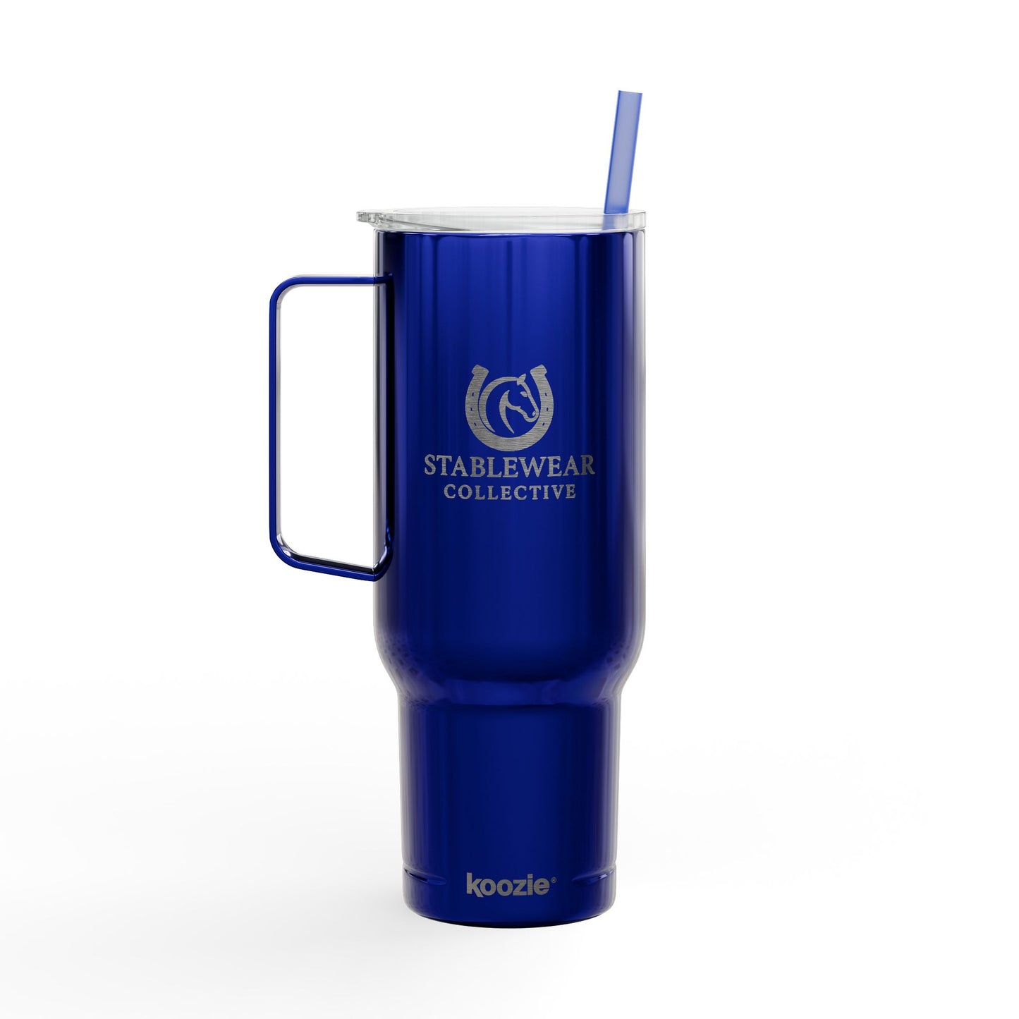 Equestrian 40oz Tumbler, Engraved Insulated Drinkware, Horse Lover Gift