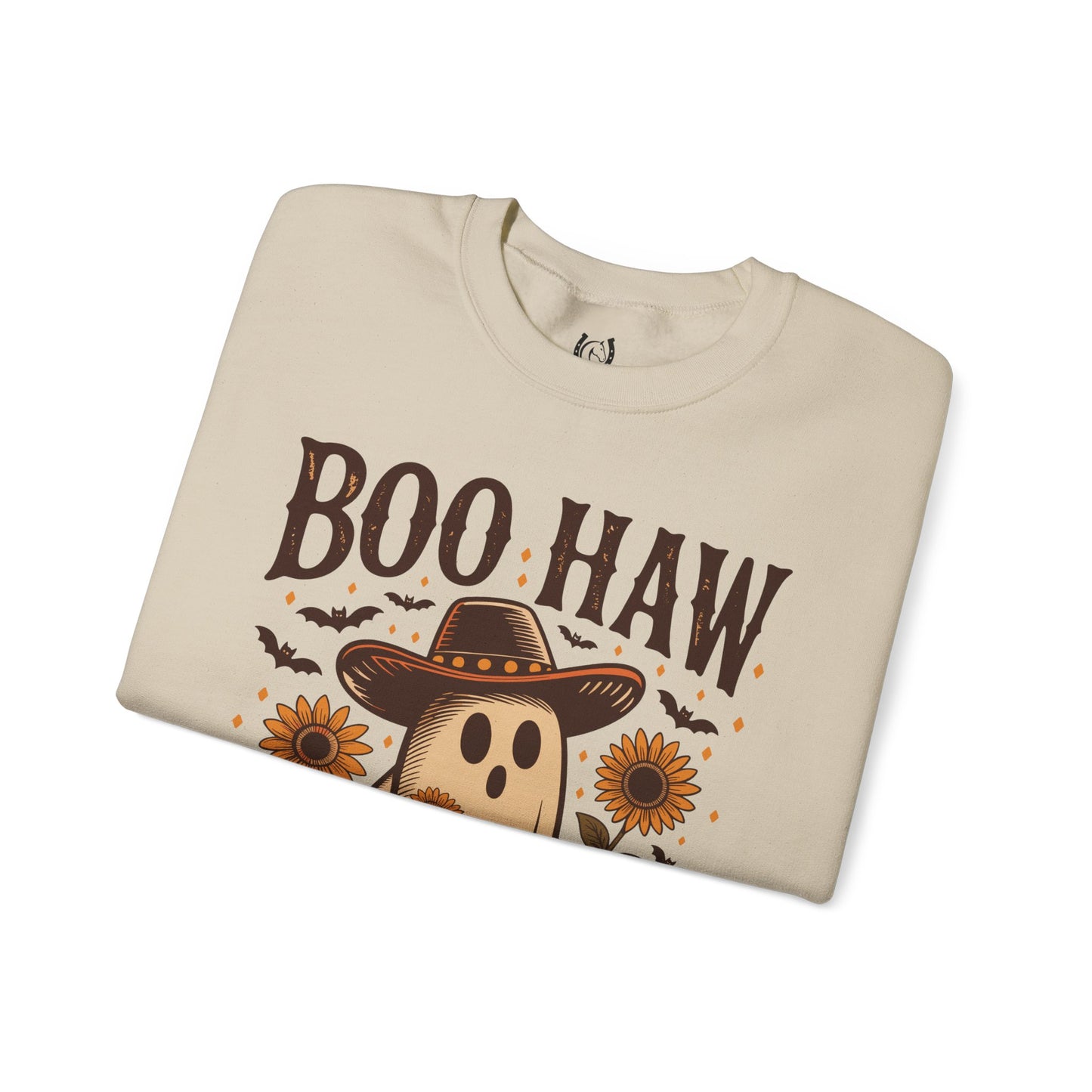 Boo Haw Ghost Crewneck Sweatshirt