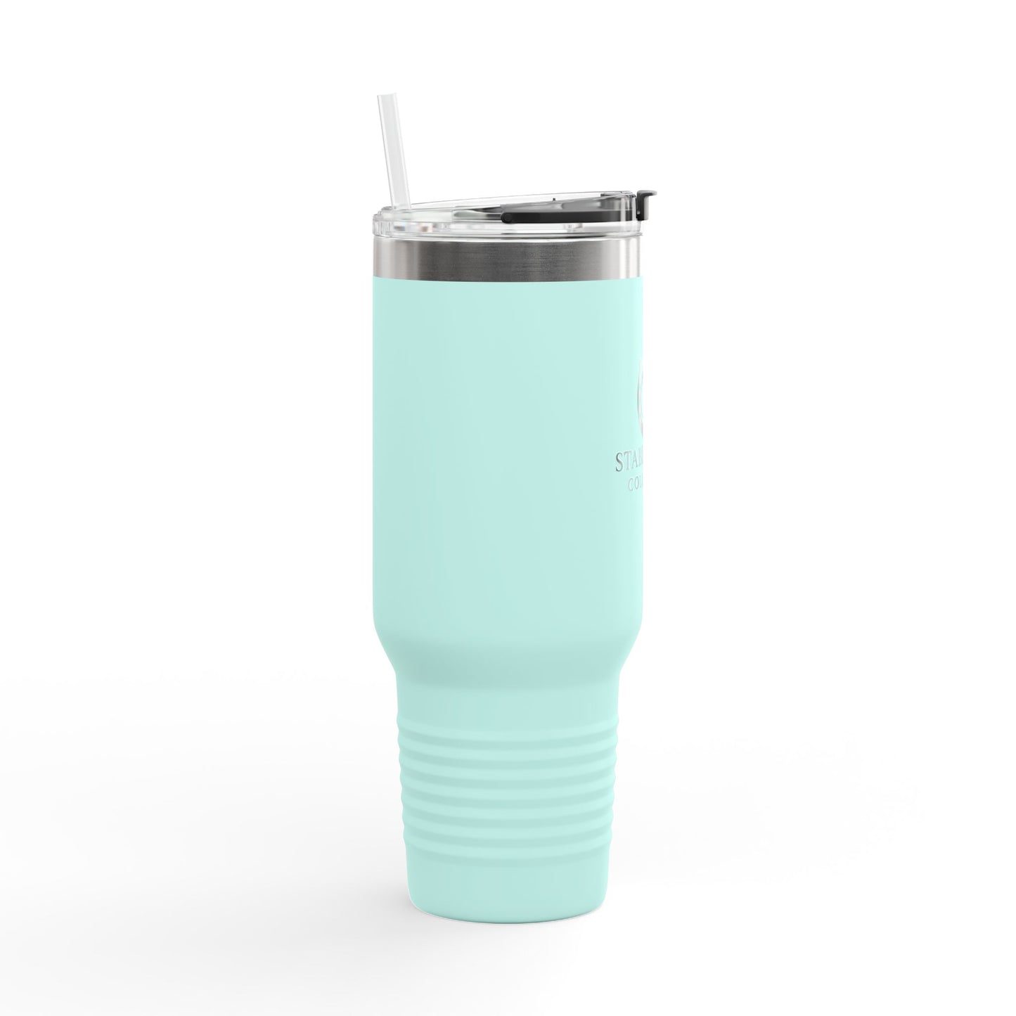 Equestrian 40oz Insulated Travel Mug, Horse Show Tumblr, Gift for Horse Lovers, Stainless Steel