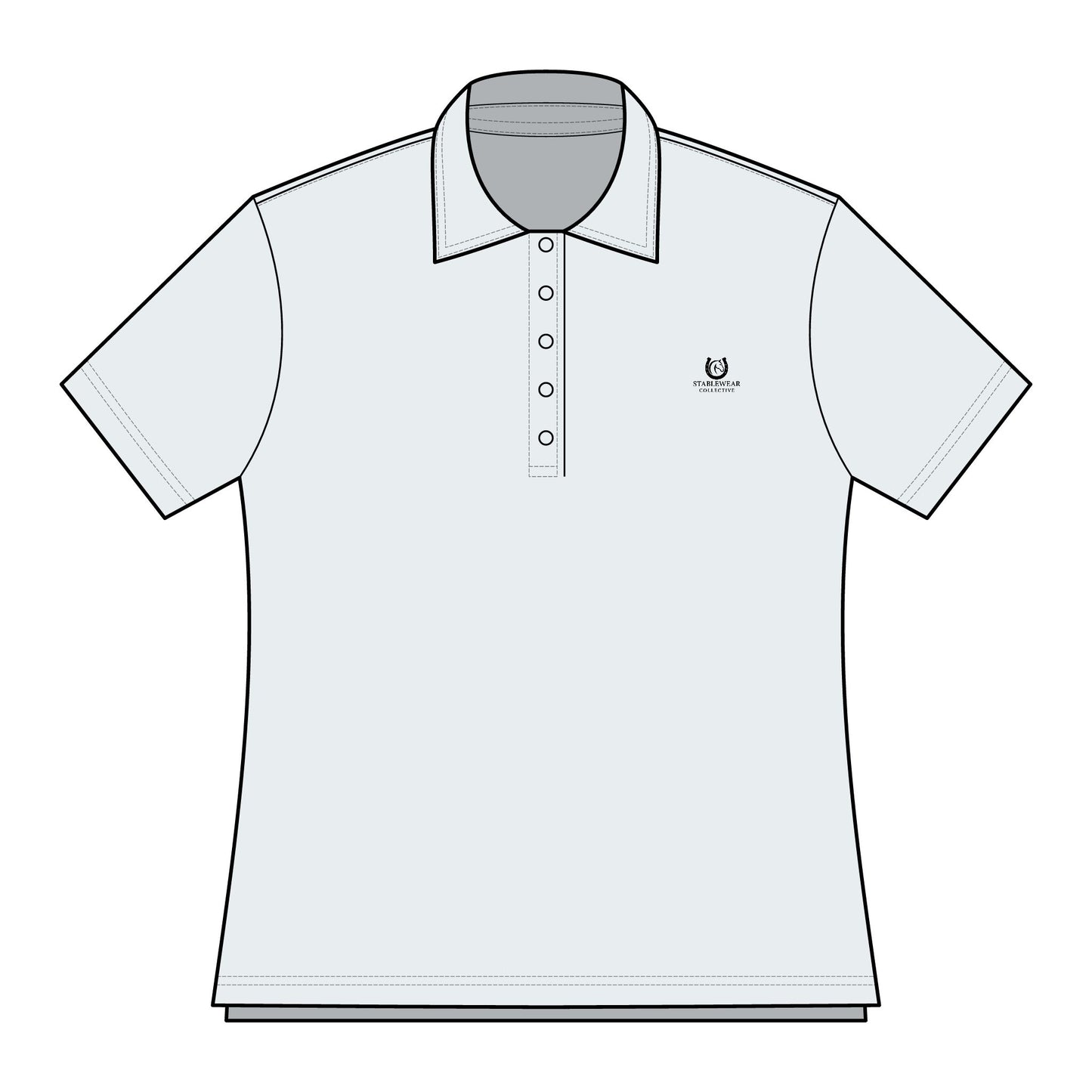 Women's Polo Shirt for Equestrians, Gift for Horse Lovers