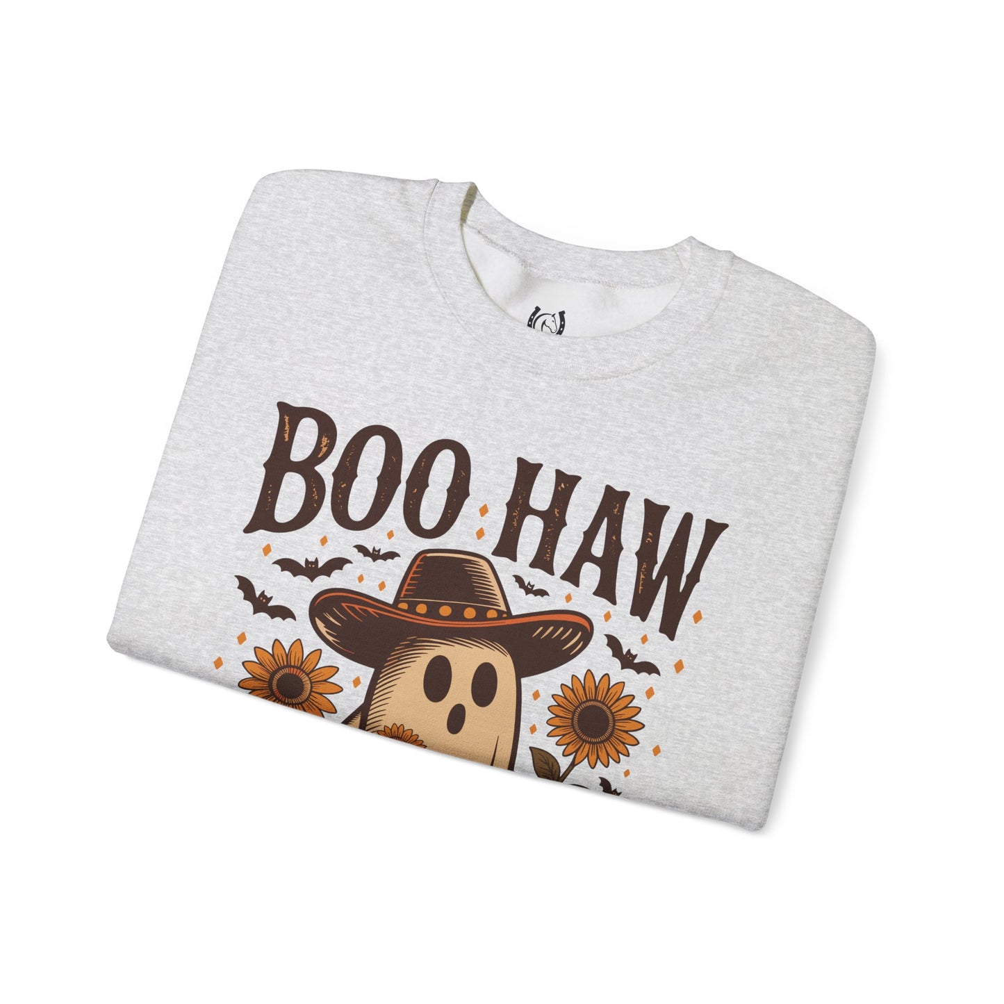 Boo Haw Ghost Crewneck Sweatshirt