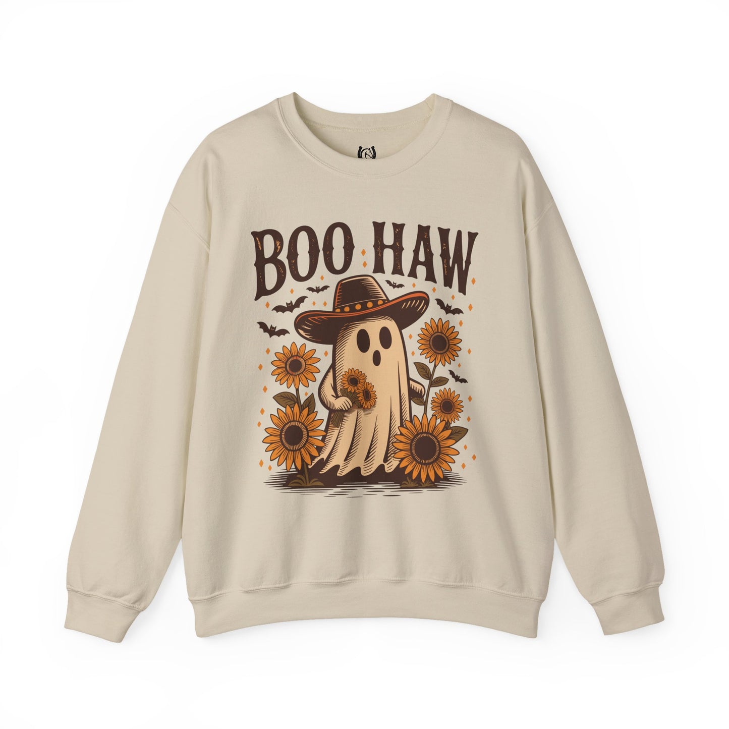Boo Haw Ghost Crewneck Sweatshirt