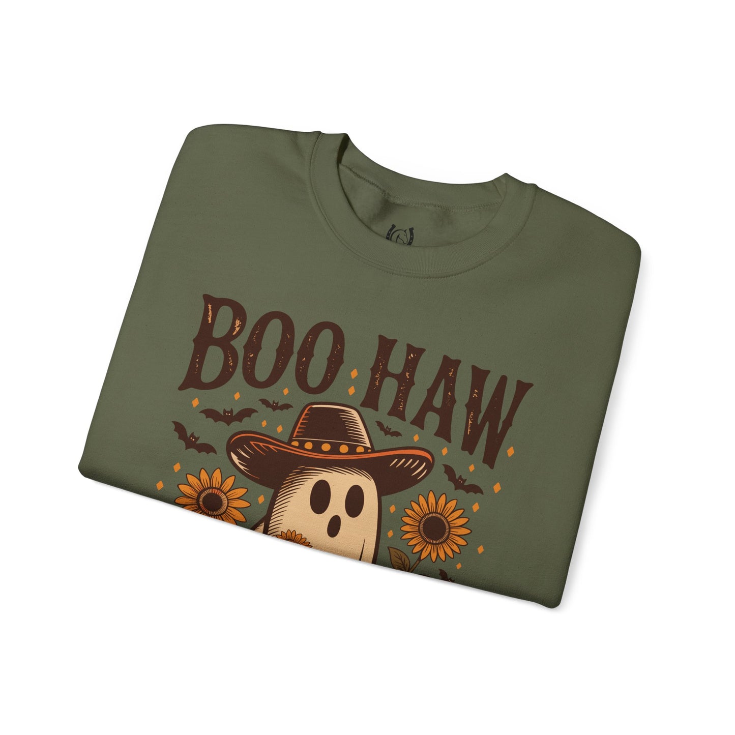 Boo Haw Ghost Crewneck Sweatshirt