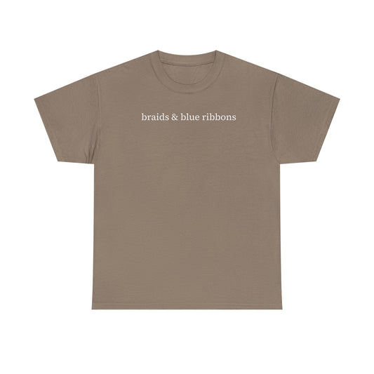 Braids & Blue Ribbons T-Shirt