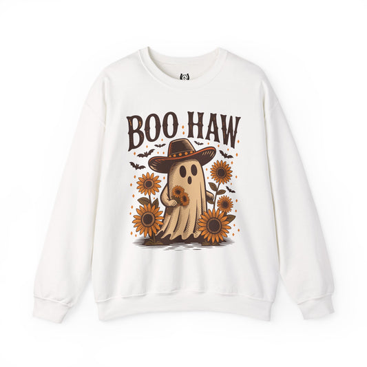 Boo Haw Ghost Crewneck Sweatshirt