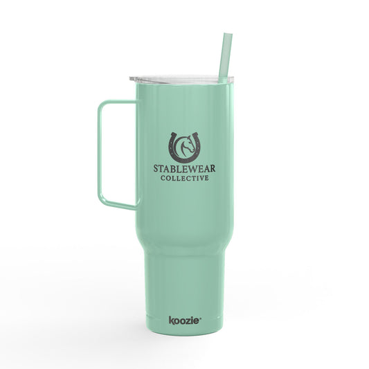 Equestrian 40oz Tumbler, Engraved Insulated Drinkware, Horse Lover Gift